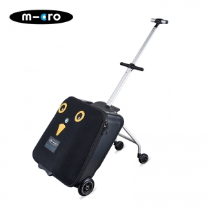 米高(micro) lazy luggage 拉杆箱-行李箱  黑色（新品）